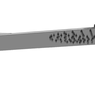 Gessi Kopfbrause superflach für Wandmontage