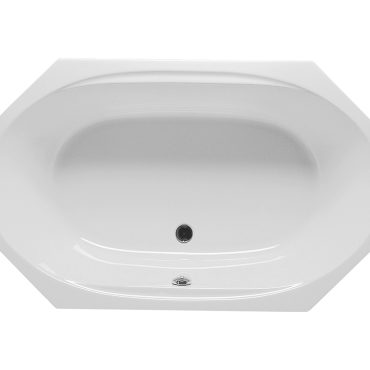 Vitra S50 Sechseck-Badewanne 190 x 90 cm