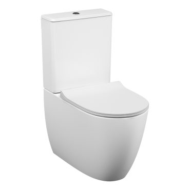 Vitra T-WC-Kombination VitrAflush 2.0, Back-to-wall,mit VitrAclean
