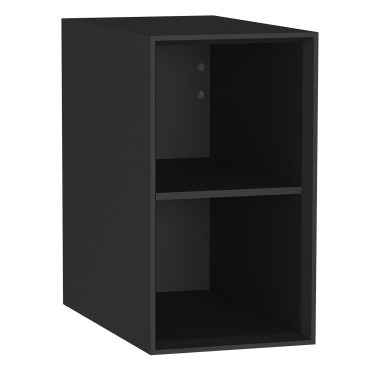 Vitra Frame Wandmodul mit Einlegeboden Schwarz Matt