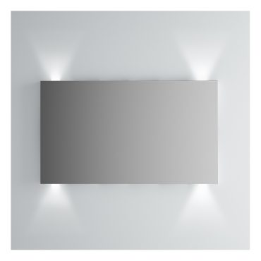 Vitra Options Brite LED-Leuchtspiegel horizontal 120 cm