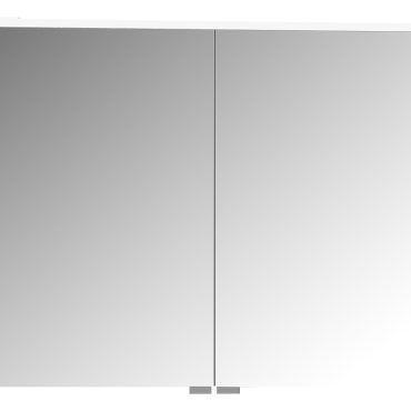 Vitra Sento Premium LED-Spiegelschrank, 100 cm, Weiß Matt
