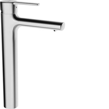 Hansa Hansaronda Einhand-Waschtischmischer 1/2“ für Waschschüsseln, ohne Ablaufgarnitur, ohne Zugstange