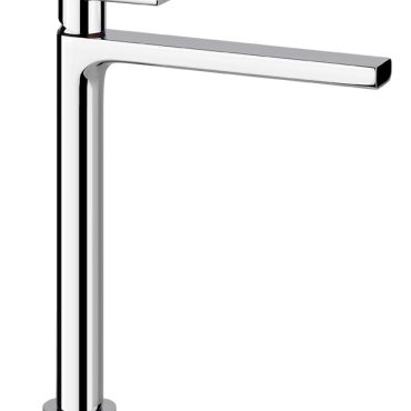 Gessi Via Manzoni Waschtisch Einhebelbatterie 1/2" hohe Version für Waschschüssel, ohne Ablaufgarnitur