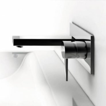 Steinberg- Waschtisch-Wand-Einhebelmischer (Fertigmontageset)