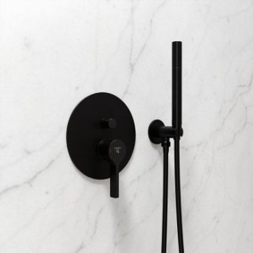 Steinberg- Fertigmontageset für Wanne/Brause-Einhebelmischer mit Umsteller