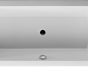 Duravit Badewanne Daro 1800x800mm Einbauversion, weiß