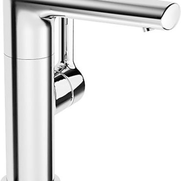 Hansa Hansaronda Einhand-Waschtischmischer 1/2“ Schwenkbarer Auslauf, ohne Ablaufgarnitur und Zugstange