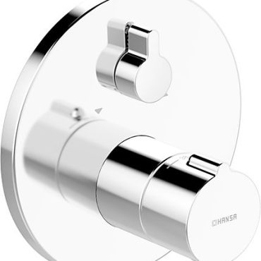 Hansa Einbau Thermostat Fertigmontageset Wannenbatterie 1/2“ mit Sicherheitseinrichtung