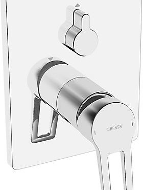 Hansa Hansatwist Fertigmontageset für Unterputz Wannenbatterie 1/2“ Bügelgriff, mit Sicherheitseinrichtung