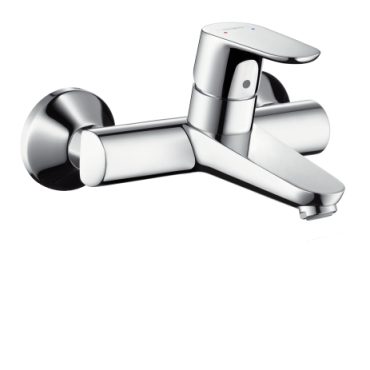 HansGrohe Waschtisch-Wandmischer Focus Ausladung 180 mm, verchromt