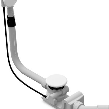 Kaldewei Ablaufgarnitur fuer Asymmetric Duo Badewannen mit inter.Fuellfunktion