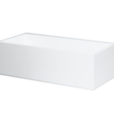 Laufen BW Kartell li freist. m. LED Bel. im ÜL-Spalt 1700x860x540 weiß