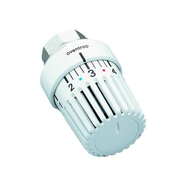 Oventrop Führerelement mit Gewindeanschluss M 30 x 1,5 weiß, mit Nullstellung