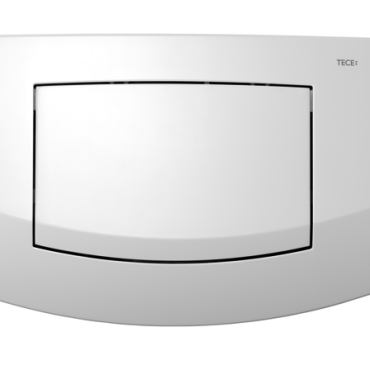 TECEambia WC-Betätigungsplatte weiss f.Einmengentechnik