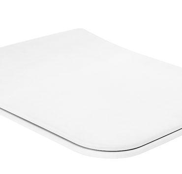 Villeroy & Boch WC-Sitz Venticello, Slimseat Line, abnehmbar, mit Absenkautomatik, weiß