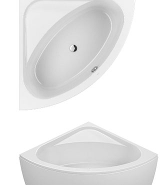 Villeroy & Boch BW Loop&Friends UBA140LFO3V 1400x1400 Eck Acryl Star White