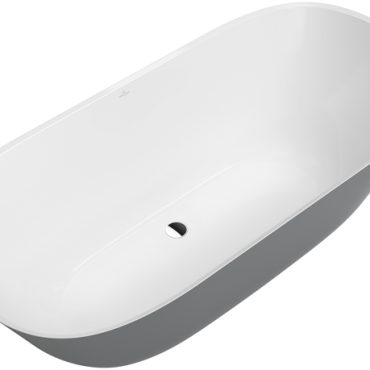 Villeroy & Boch Badewanne Theano Theano, freistehend, Colour on Demand 1750x800mm weiß alpin